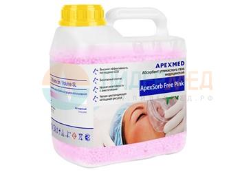 Абсорбент углекислого газа медицинский ApexSorb Free Pink, 5кг